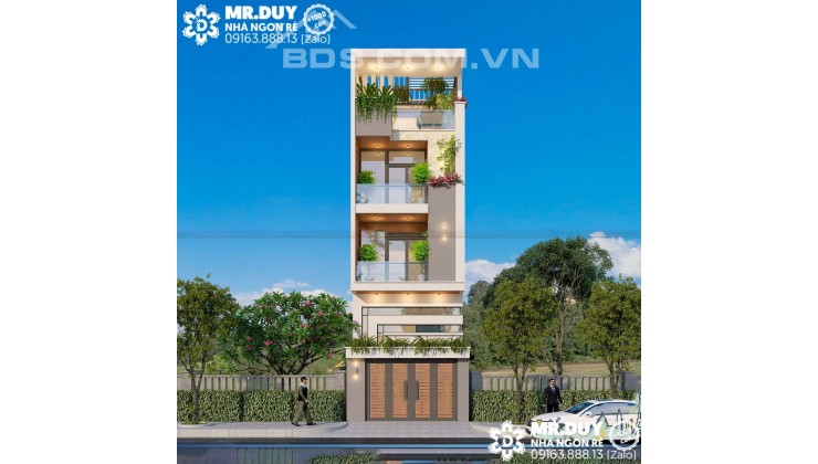 Bán nhà mặt tiền Quận 7 Huỳnh Tấn Phát 160m2 4 tầng kinh doanh đỉnh